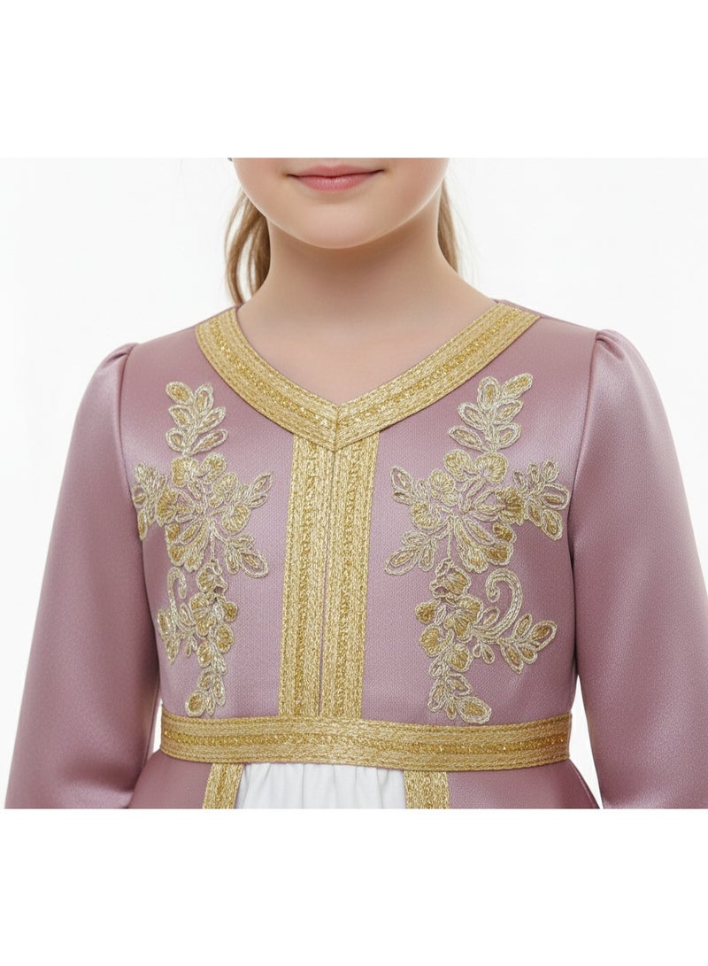 D'Daniela D' Daniela - Royal Orchid Jalabiya - Lilac - Image 2